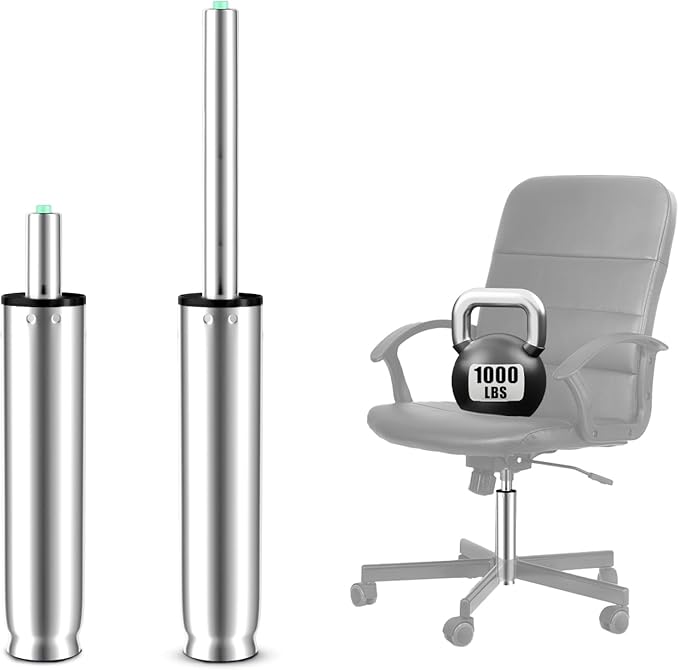 Universal Heavy Duty Office Chair Gas Lift Cylinder Replacement – 4.5" Stroke Class 4 Hydraulic Pneumatic Piston