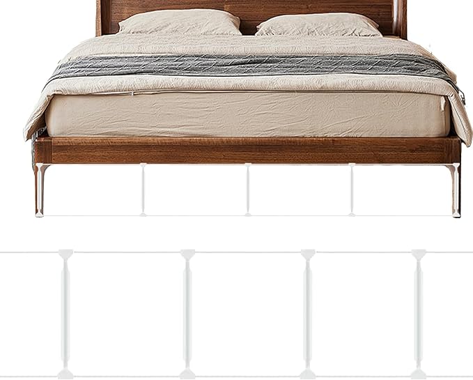 Clear Adjustable Under Bed & Furniture Blocker – Toy Blocker for Cats, Dogs & Pets Under Sofa, Bed, Chair & Cabinet